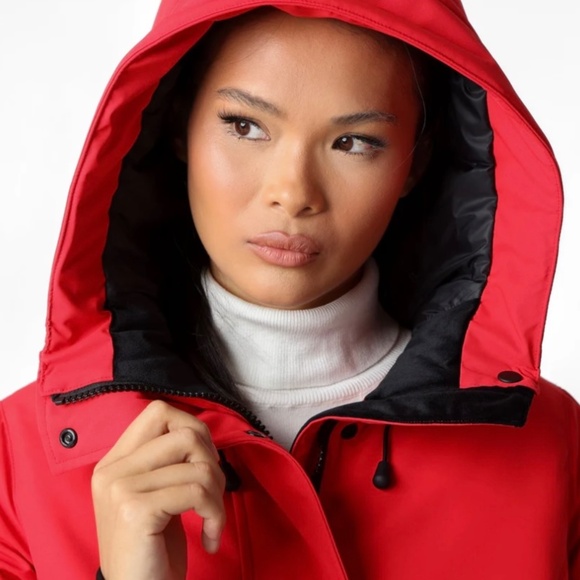 Wuxly Doe Parka. made in Canada. Vegan - Picture 3 of 4